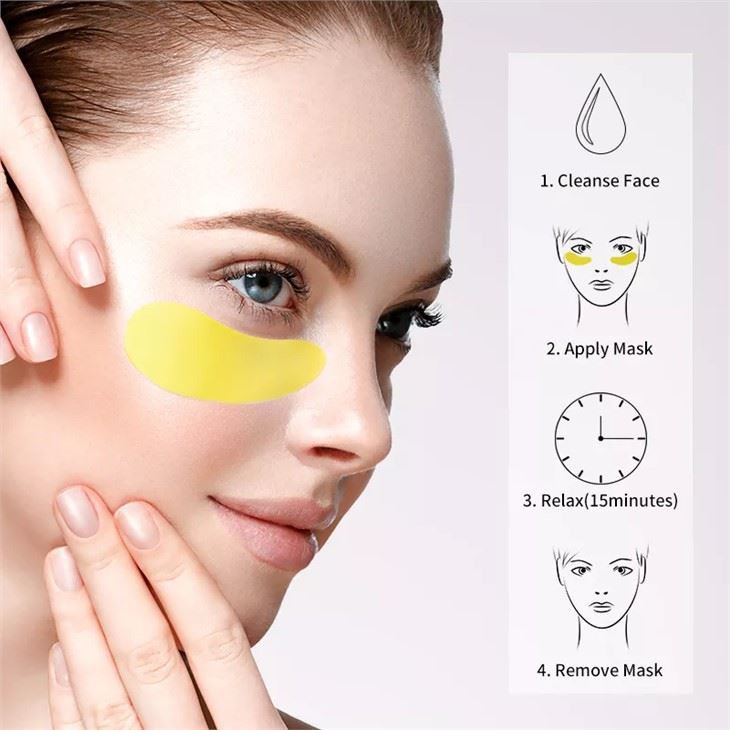 how to use- silicone eye mask